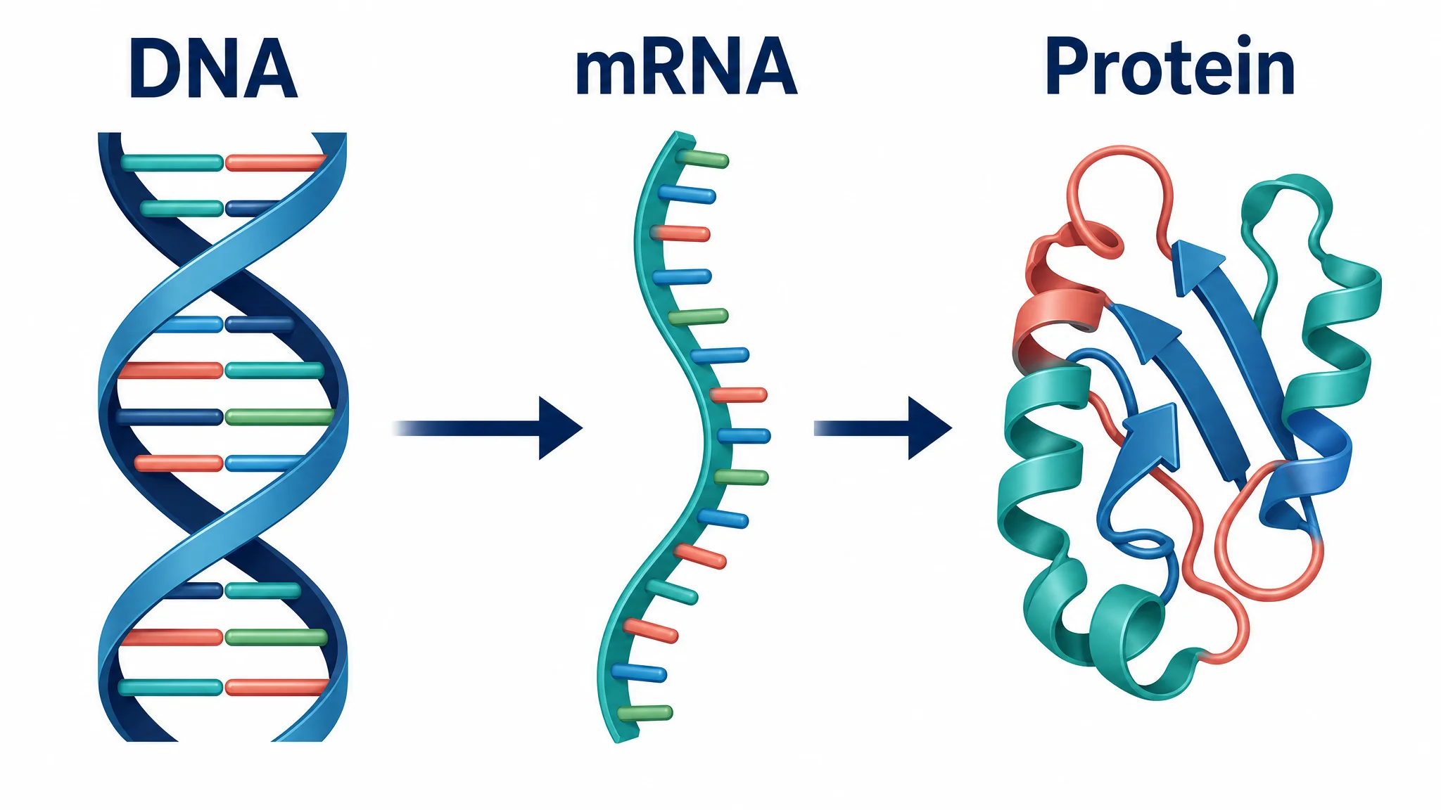 Central Dogma Diagram Guide: DNA to RNA to Protein