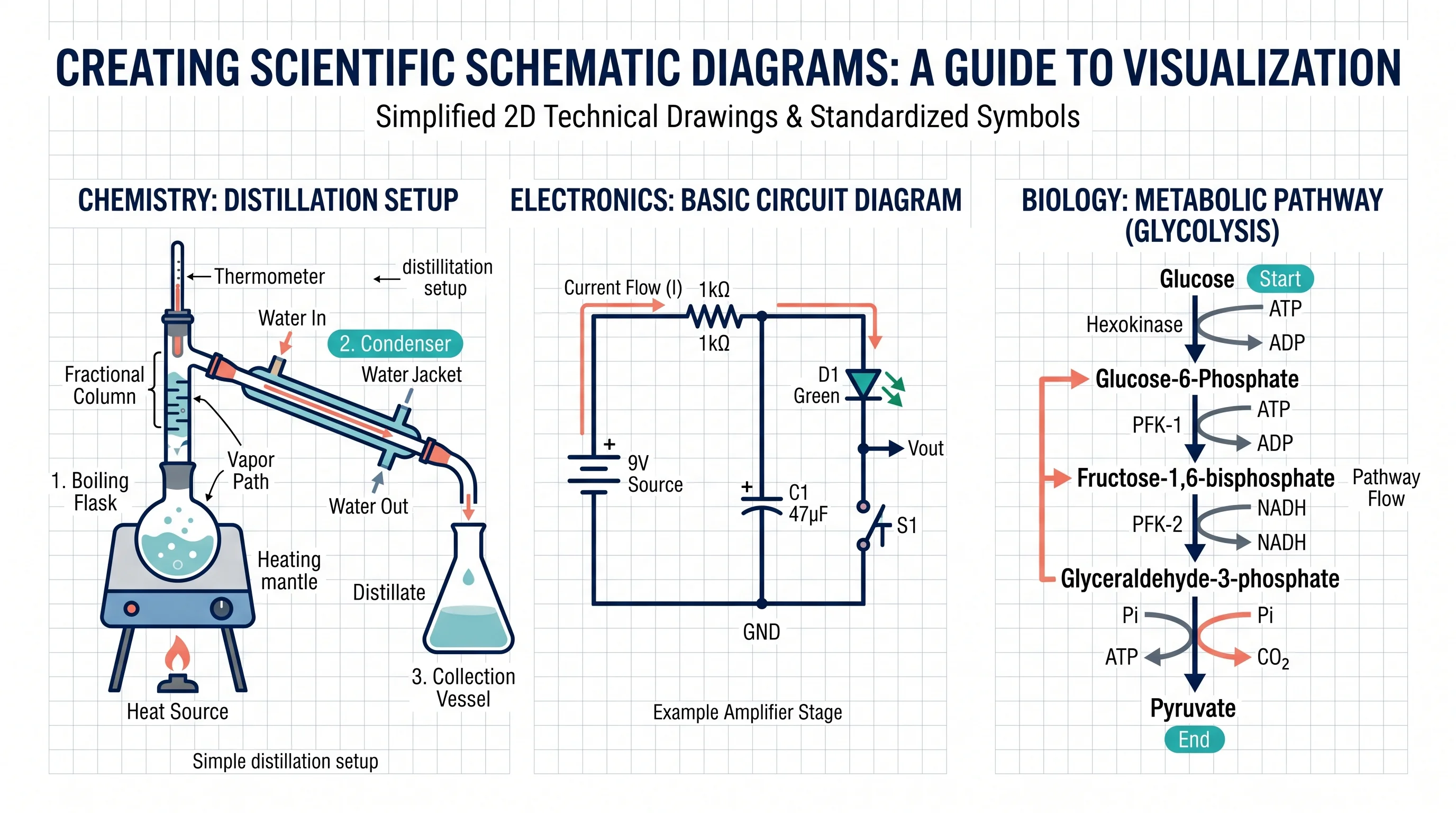 How to Make a Schematic Diagram: Step-by-Step Guide for Scientists and Students
