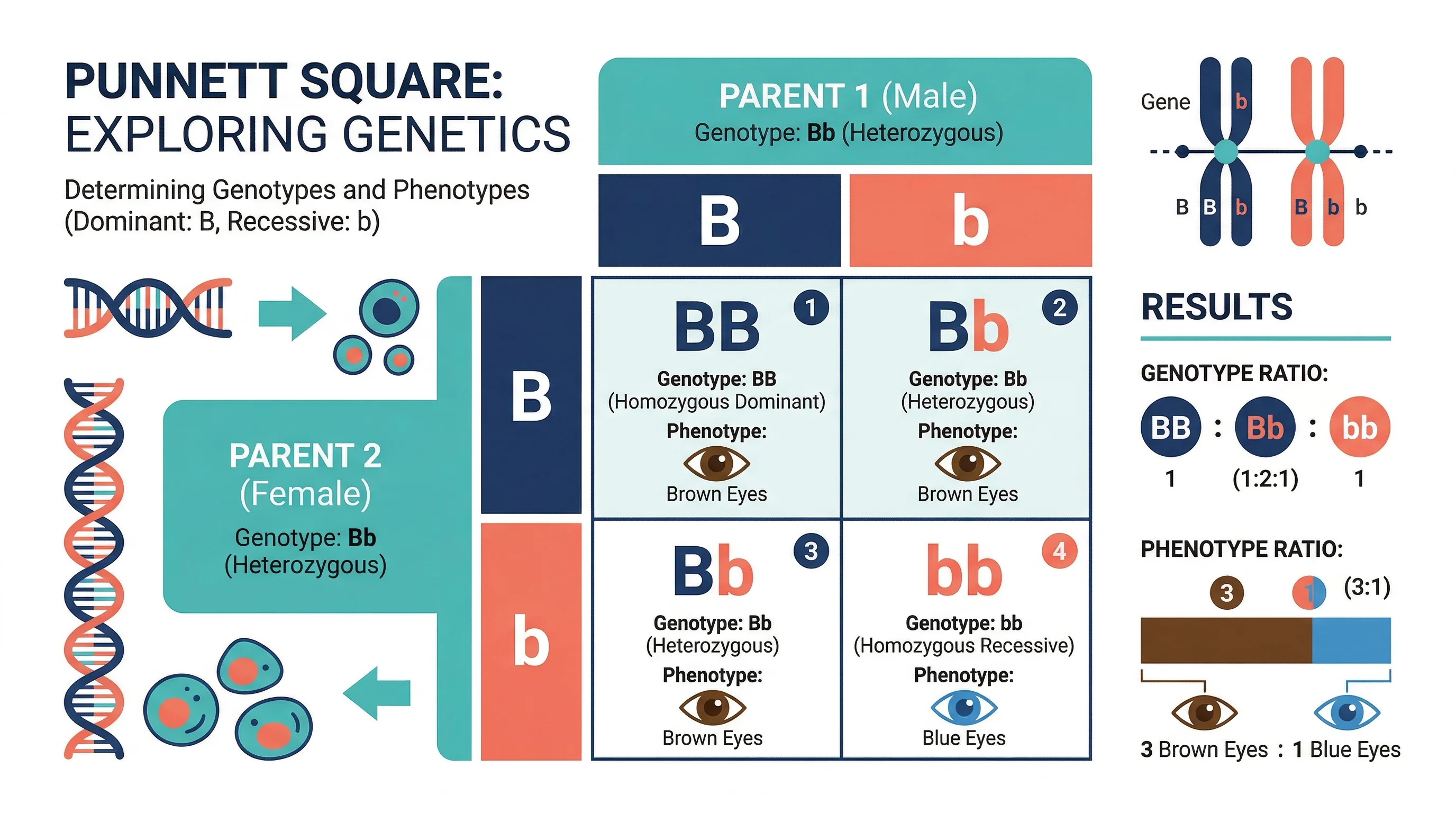 How to Make a Punnett Square: Step-by-Step Genetics Guide (2026) How to Make a Punnett Square: Step-by-Step Genetics Guide (2026)
