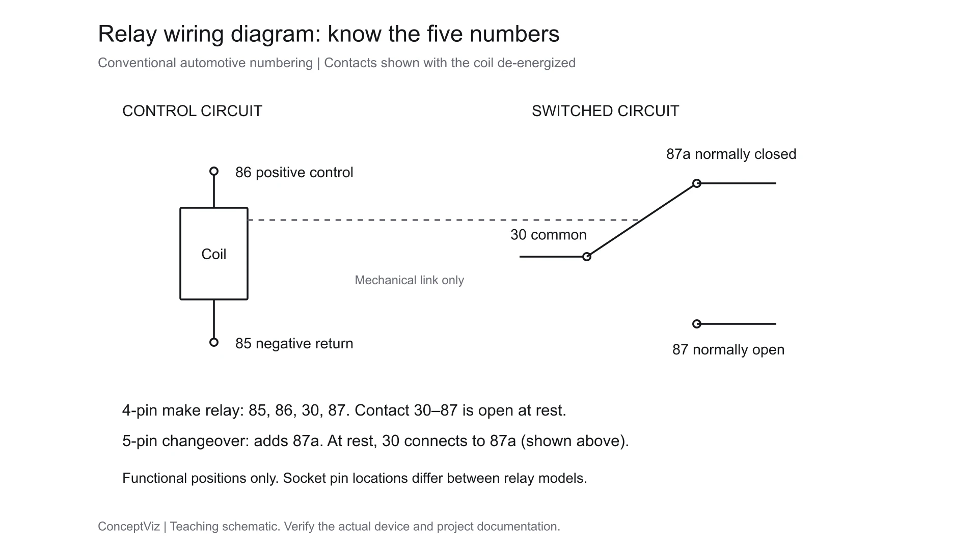 Relay Wiring Diagram: 4-Pin and 5-Pin Guide