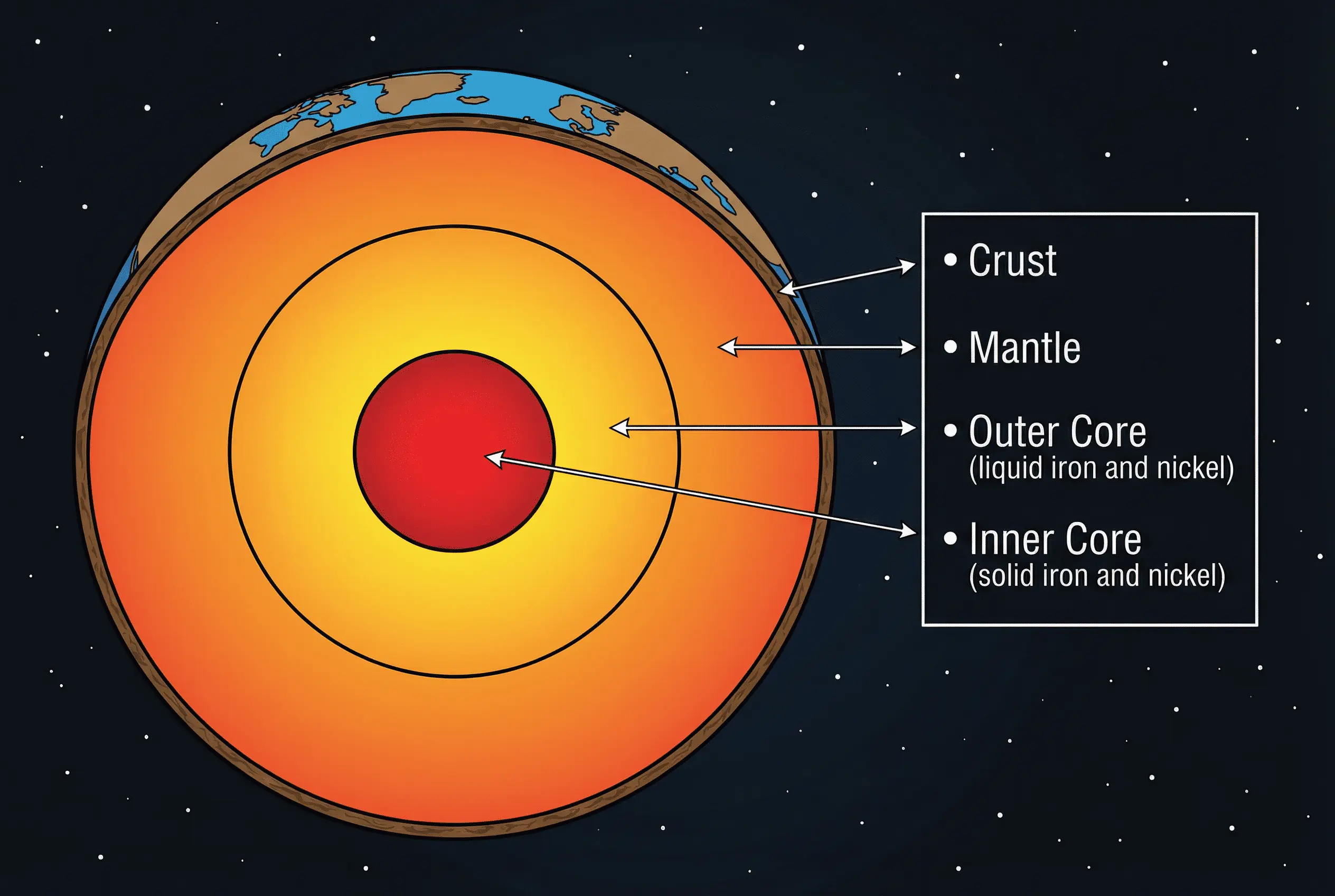Earth & Space – Structure of the Earth