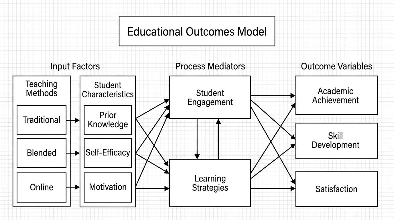 Conceptual framework for educational outcomes