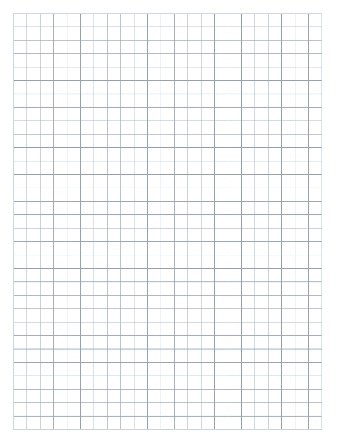 Square graph paper with evenly spaced grid lines
