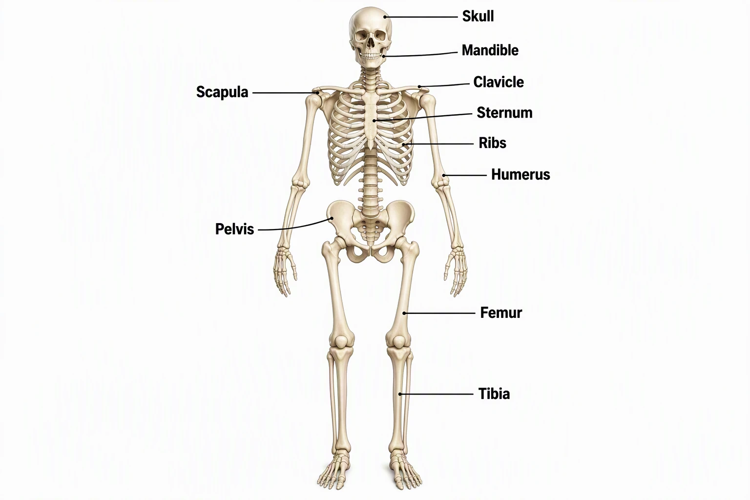 Skeletal System Diagram Generator