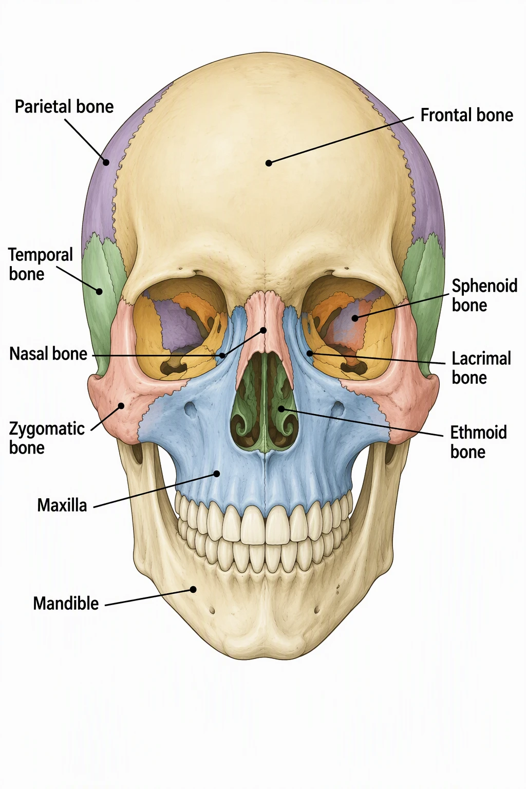Skull Diagram