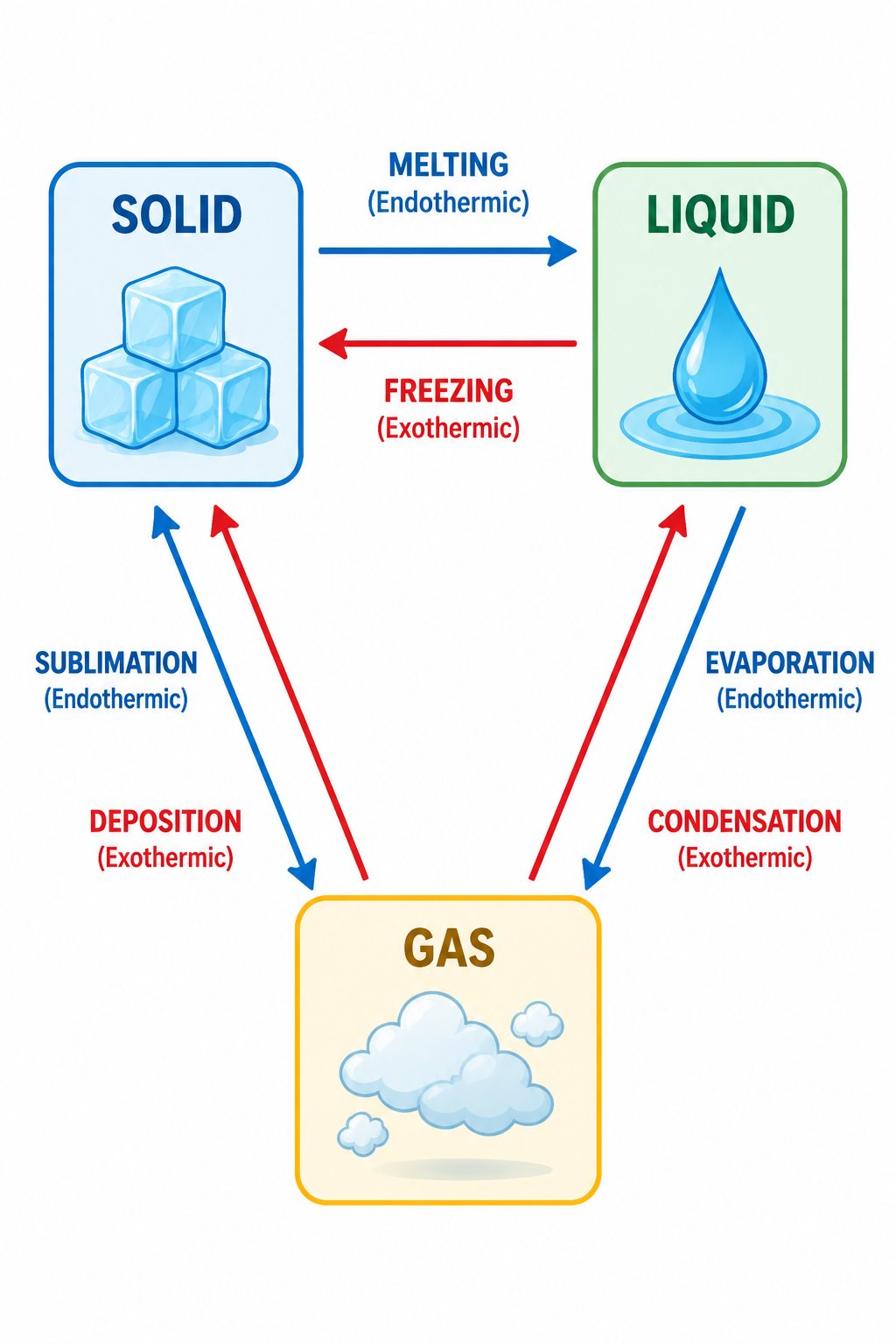 Phase changes
