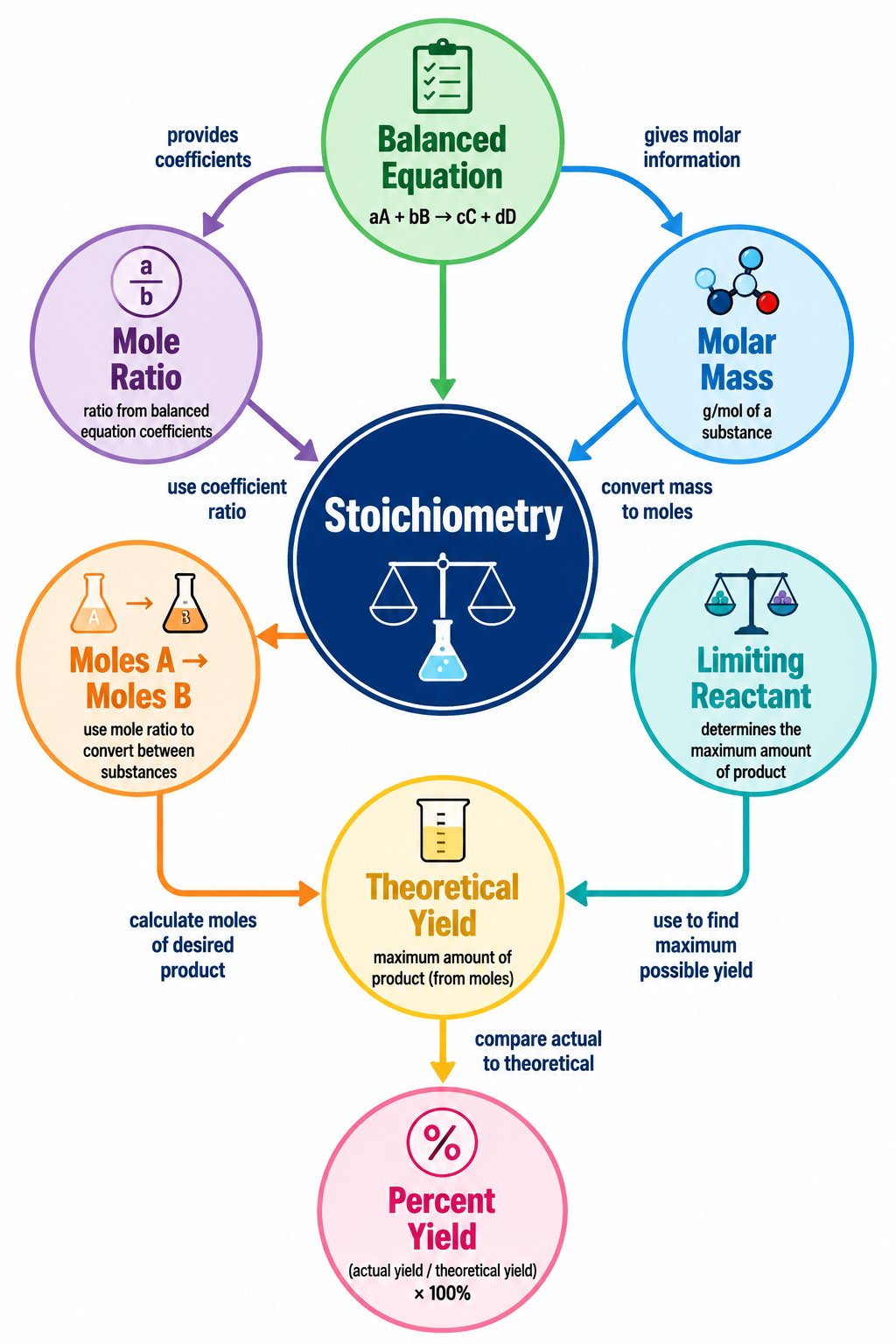 Stoichiometry map